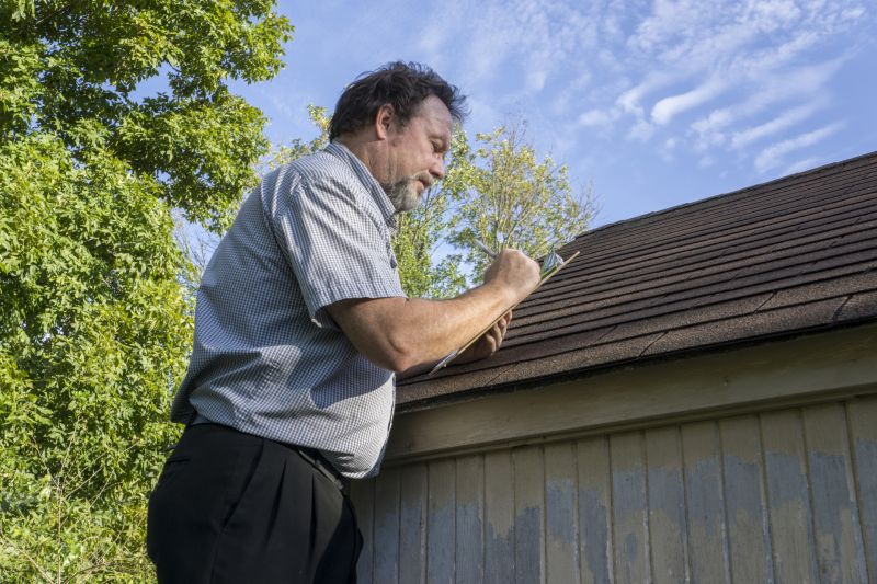 Roofing Contractor at Work